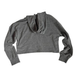 Hoodie Cropped Grey (152/164)