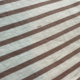 Oversize Langarm Shirt Latte Stripes (122/128)