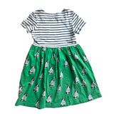 Kurzarm Kleid French Bulldog (128/134)