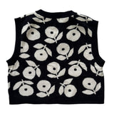 Strick Pullunder Flower Scandi (128)