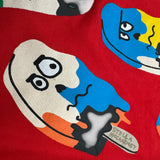 Sweatshirt Melt Red (116/122)
