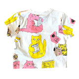 NEU Organic Baby T-Shirt Cats (56/62)