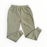 NEU Organic Jogger Khaki Moss (146/152)