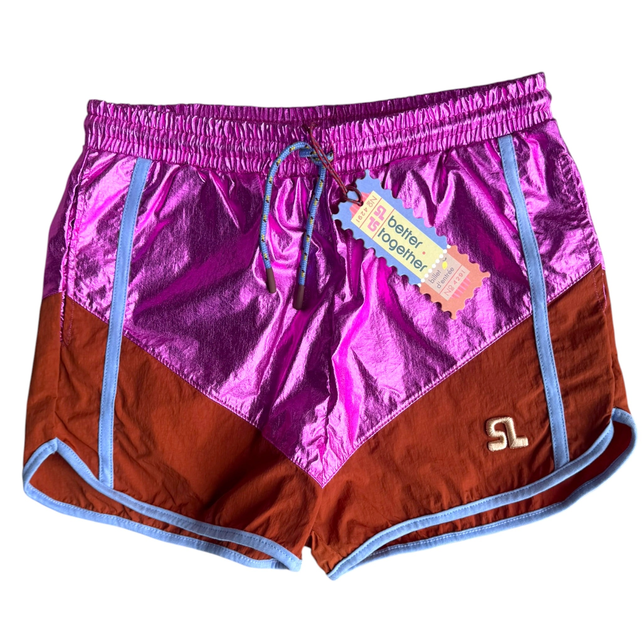 Neu Kinder Short Stiky Lemon Gr. 134/140
