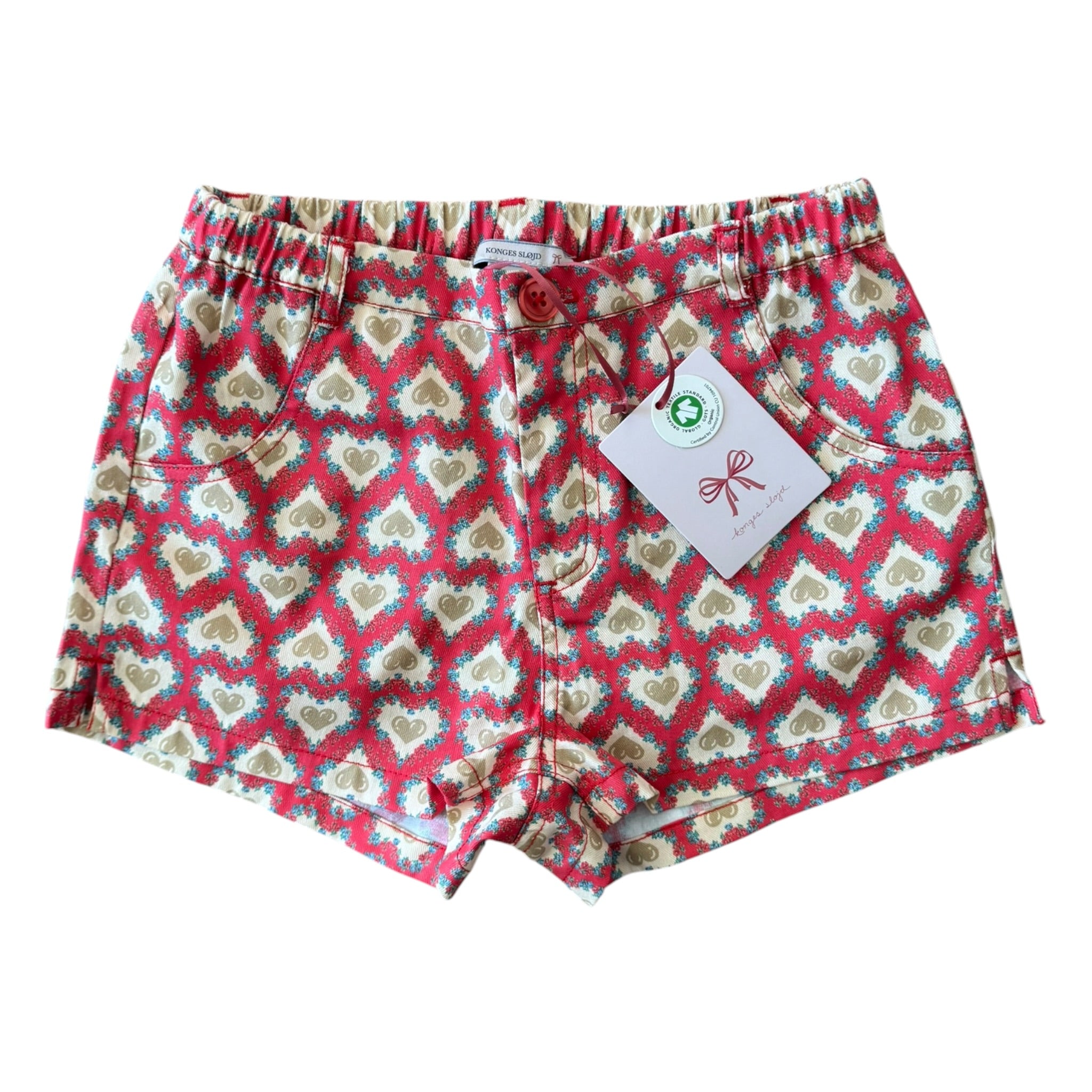 NEU Kinder Short Organic Konges Slojd Gr. 134/140