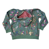 Organic Kapuzen Sweatshirt Dreamy Garden (110/116)