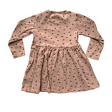 Organic Langarm Kleid Ripped Flowers (92)