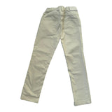 Stoff Hose Denim Style Creme (128)