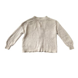 Grobstrick Cardigan Creme (116/122)