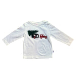 Prelove Baby Langarm Shirt il gufo Christmas Tree Größe 74