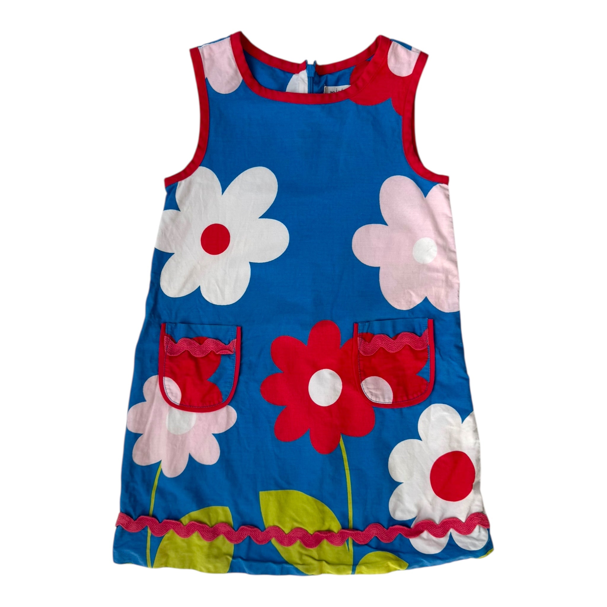 Prelove Secondhand Baumwollkleid Mini Boden Größe 110/116
