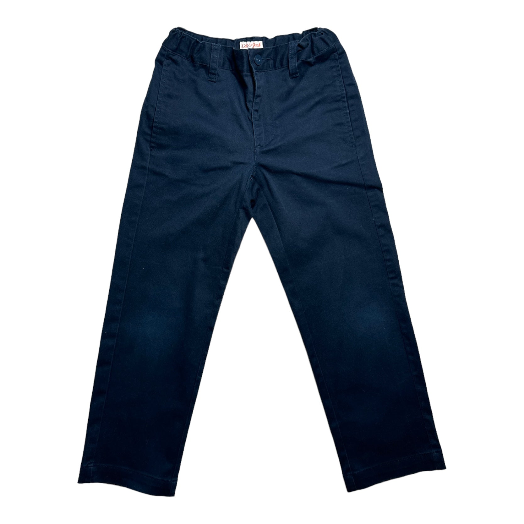 Prelove Kinder Hose Cat & Jack classy straight navy Größe 116/122