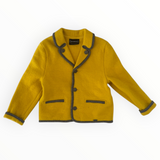 Jacke Schurwolle Giesswein Gr. 128
