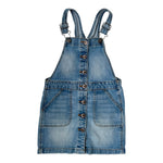 Prelove Secondhand Latzrock Jeans Oshkosh B'Gosh Größe 122