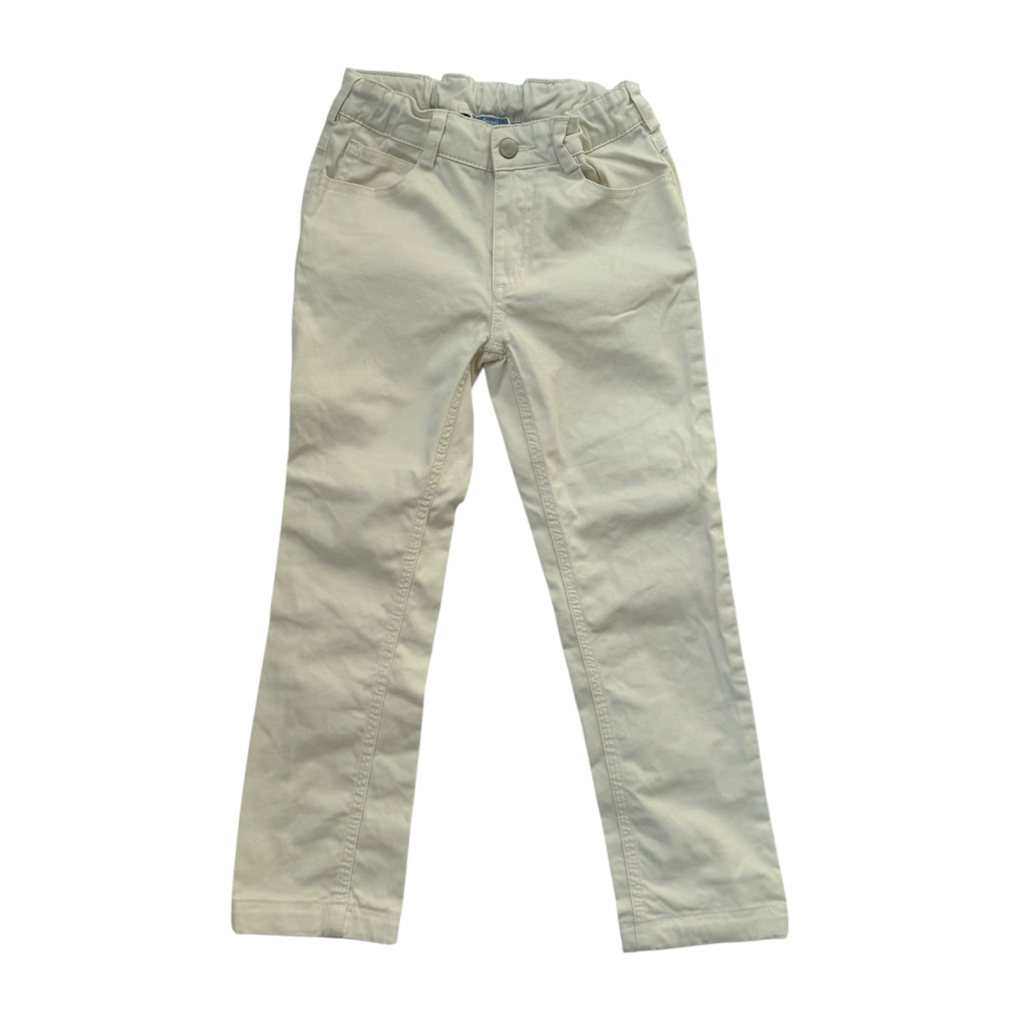 Prelove Secondhand Mädchen Stoffhose Denim Style Jacadi Gr. 128