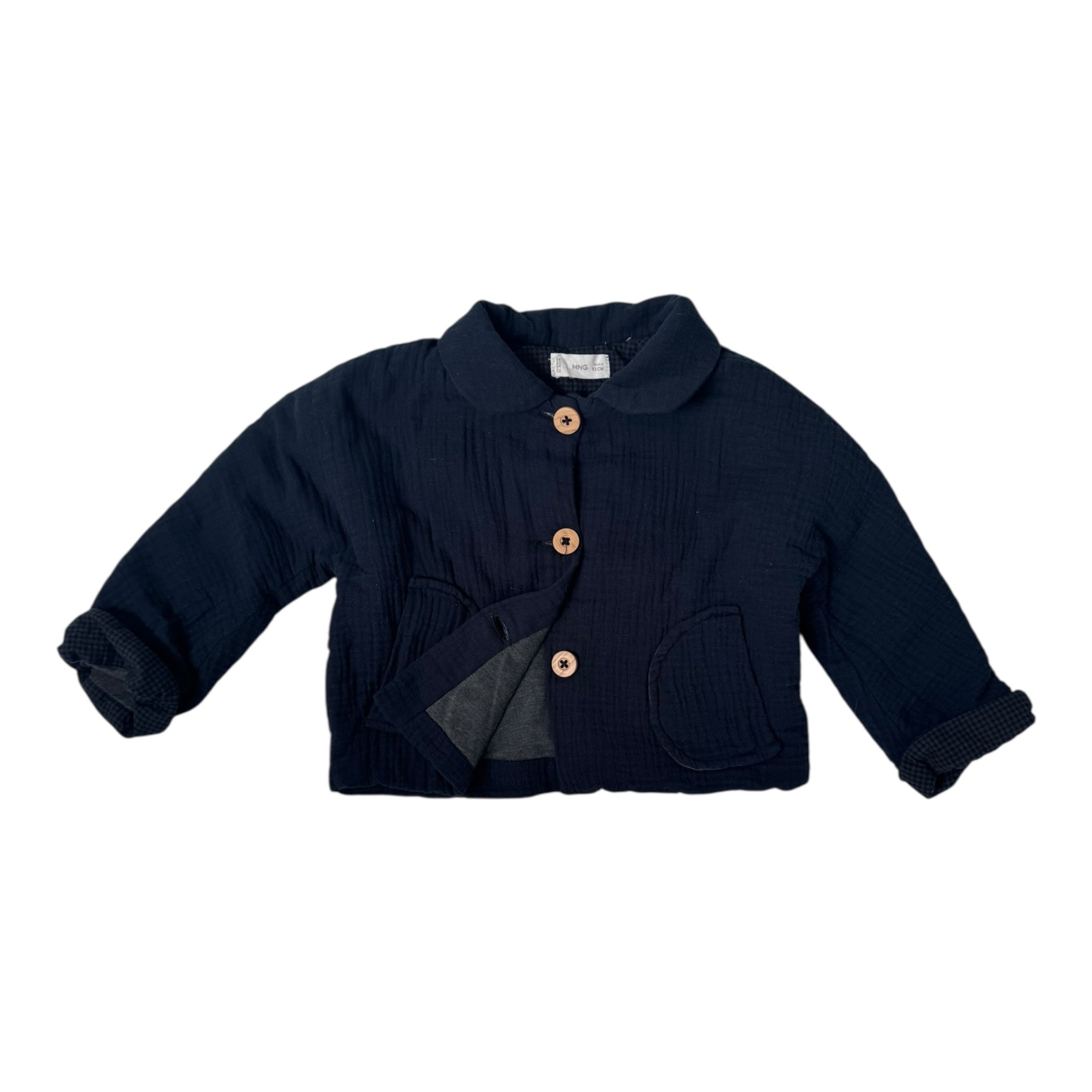 NEU Musselin Jacke gefüttert Mango Größe 92