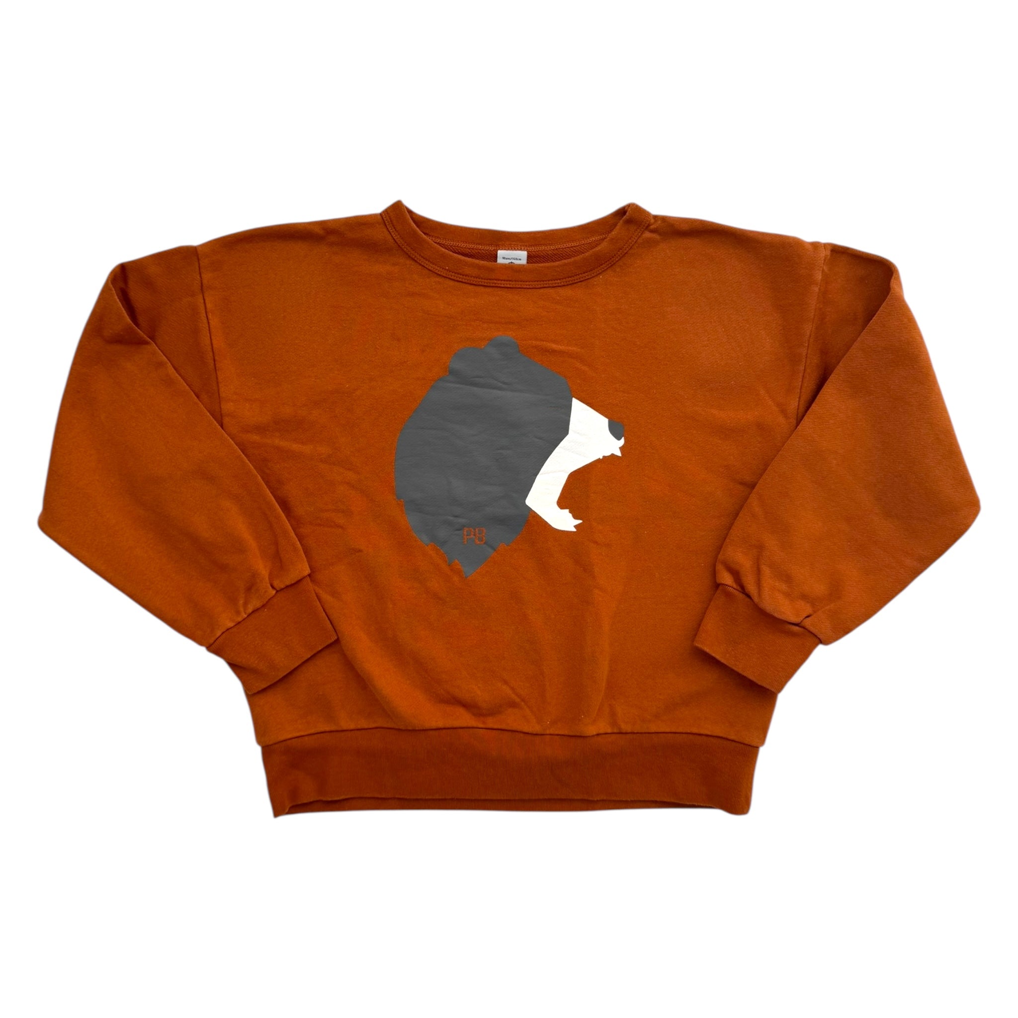 Prelove Sweatshirt Roaring Bear Petit Bateau Gr. 140