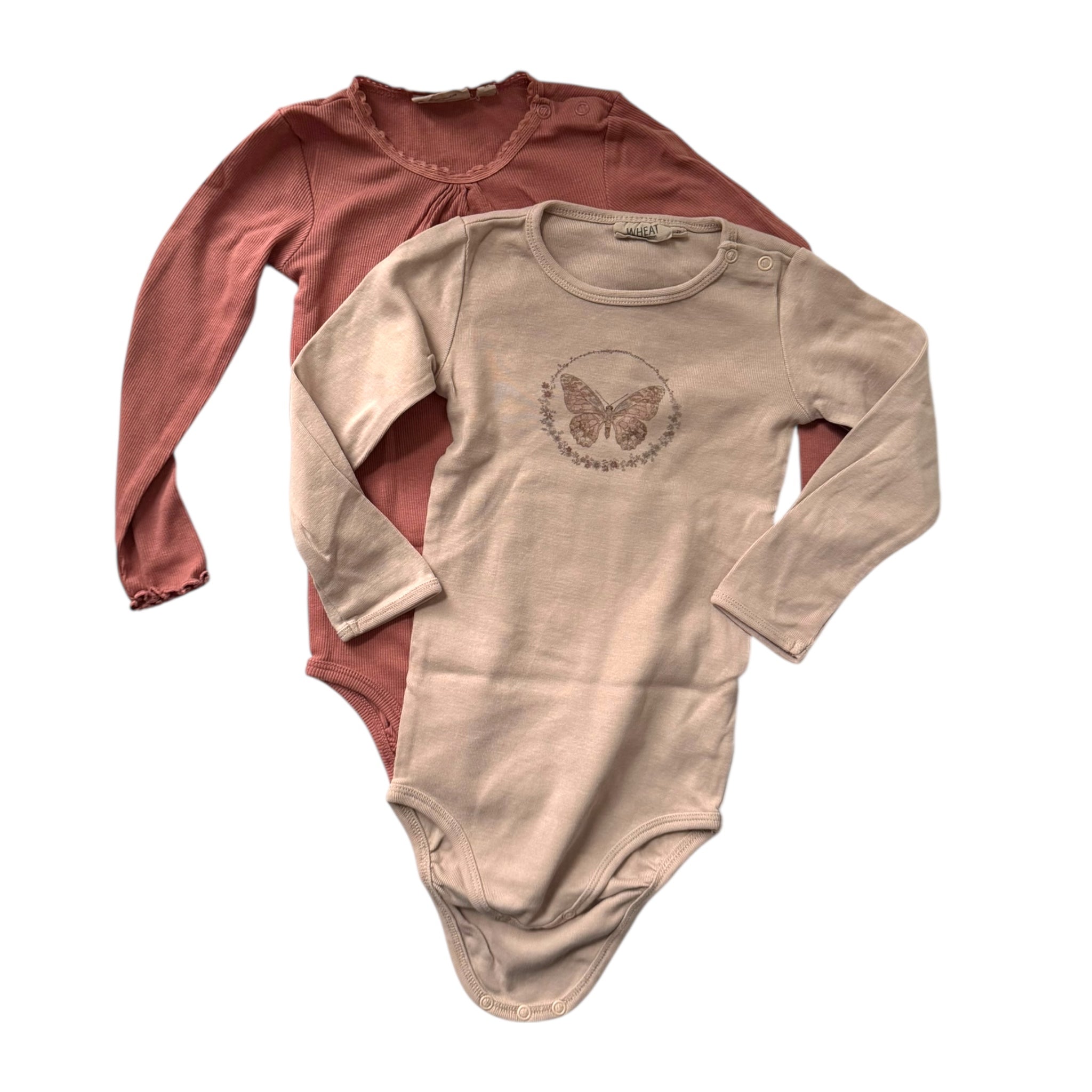 Prelove Baby Organic Bodys 2er Set Wheat Gr. 92