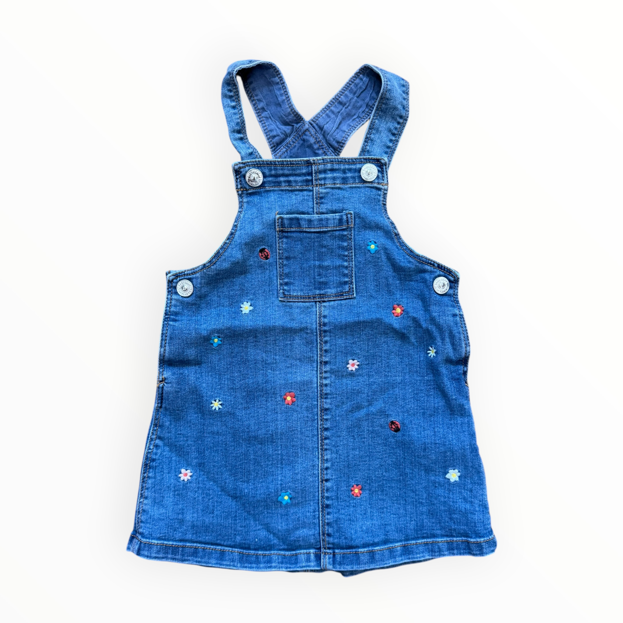 Prelove Denim Latzkleid H&M Gr. 92