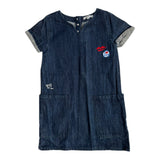 Prelove Denim Kurzarm Kleid Lulu Castagnette Gr. 140