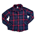 Prelove Kinder Flanell Shirt Timber Petit Bateau Gr. 128
