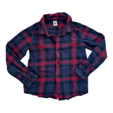Prelove Kinder Flanell Shirt Timber Petit Bateau Gr. 128