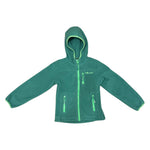 Prelove Kinder Secondhand Jacke Hoodie Jacke grün Trollkids Gr. 128