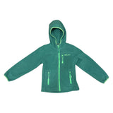 Prelove Kinder Secondhand Jacke Hoodie Jacke grün Trollkids Gr. 128