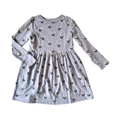 Langarmkleid Snowbells (134/140)