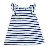 Prelove Kinder Secondhand Baumwoll Kleid Petit Bateau Gr. 110