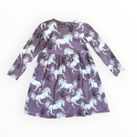 Prelove Organic Langarm Kleid Walkiddy Gr. 128