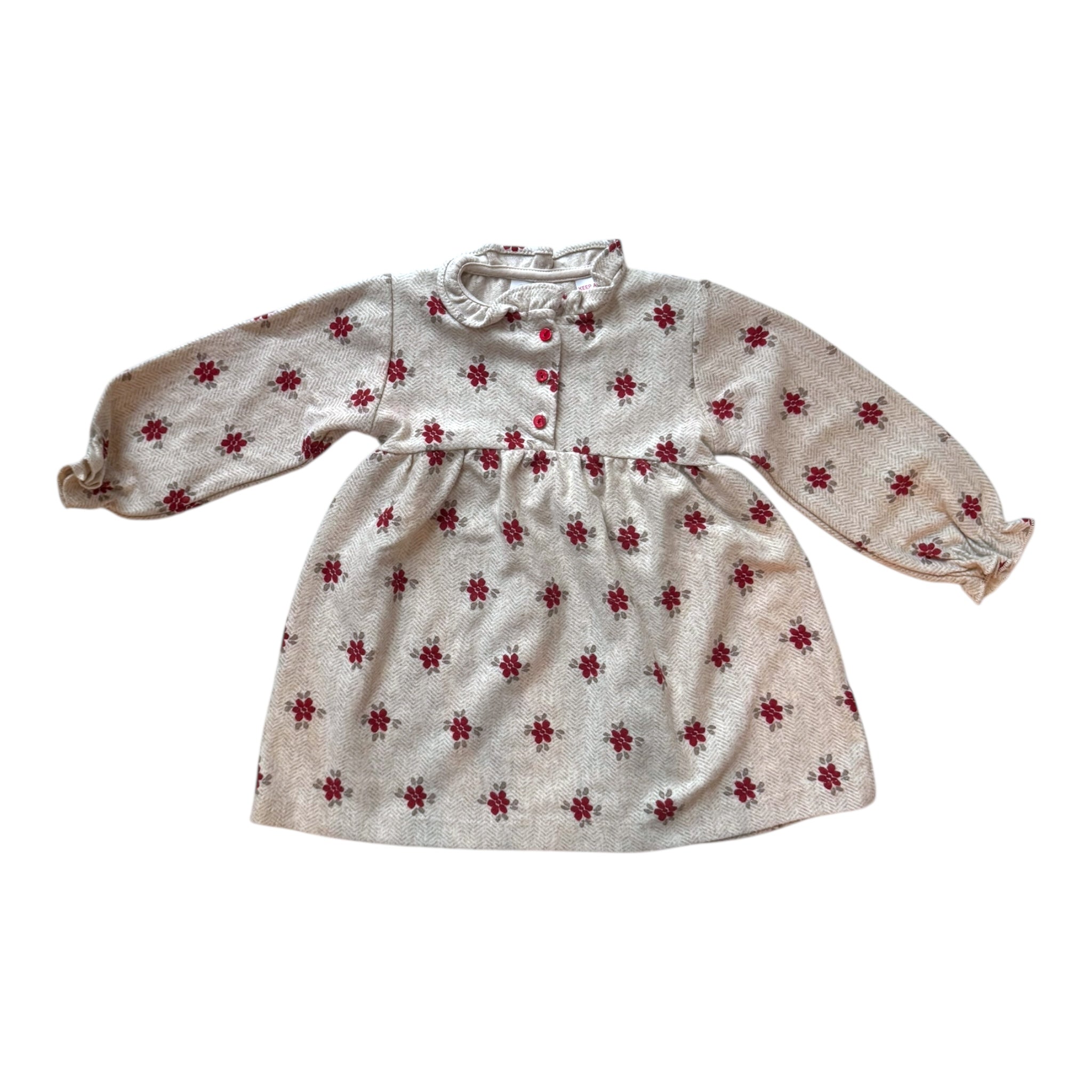 Prelopve Langarm Kleid Zara Gr. 92