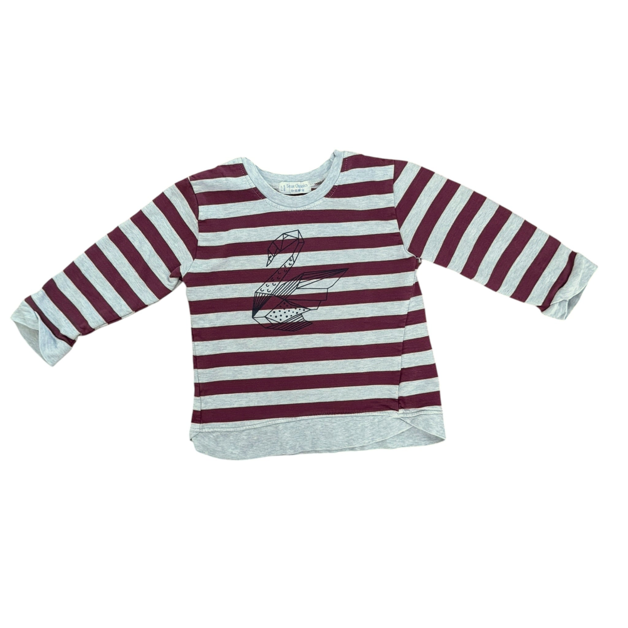 Prelove Sweatshirt Sense Organic Origami Gr. 98