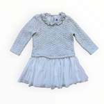 Prelove Secondhand Langarm Kleid Petit Bateau Gr. 86