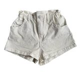 Denim Paperbag Short Creme (116)
