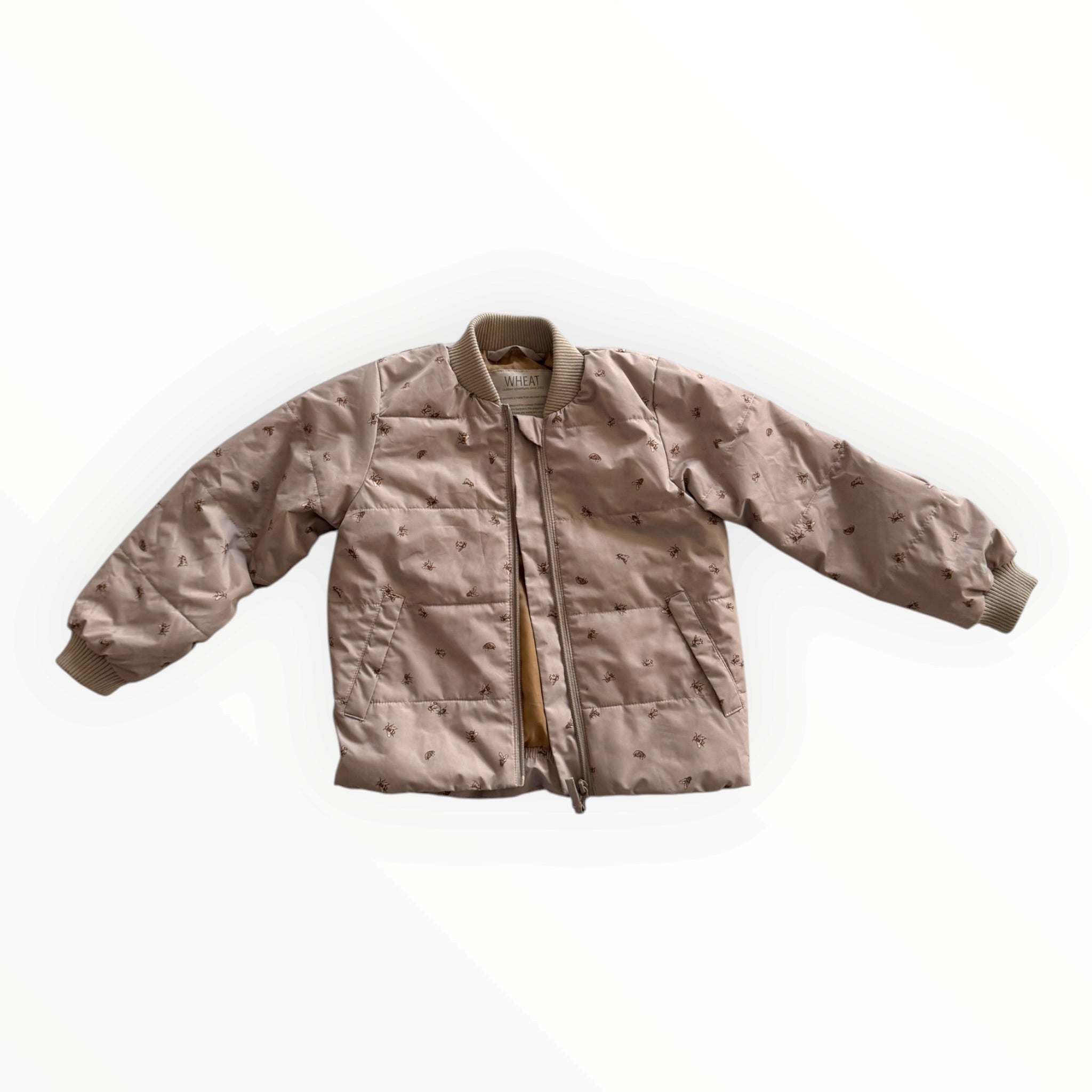 Prelove Secondhand gefütterte Steppjacke Wheat Gr. 92