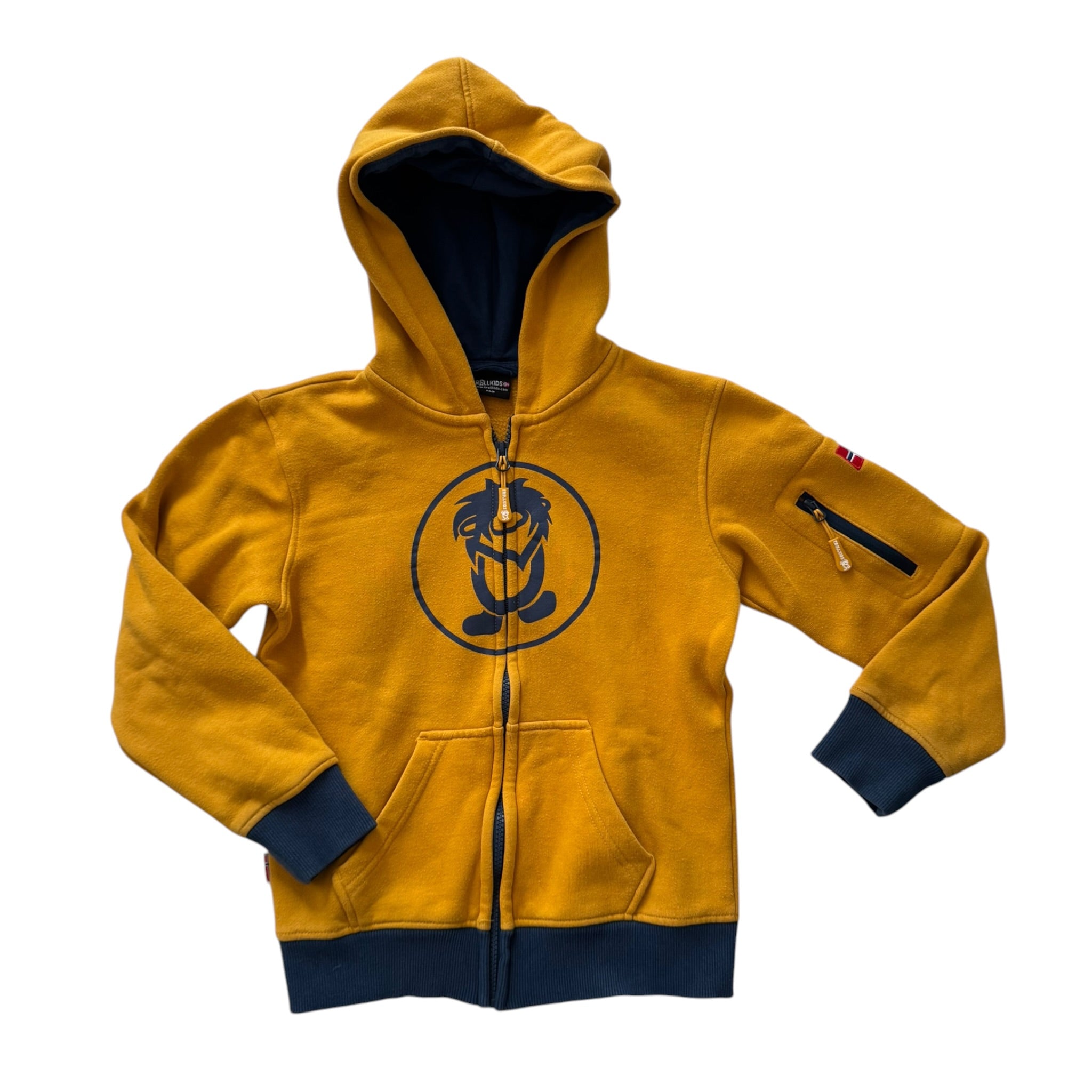 Prelove Kinder Zip Hoodie Trollkids Gr. 140